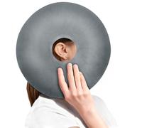 AOOSA Piercing Pillow, Grey Ear Piercing Pillow for Side Sleepers