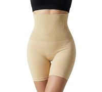 AOOSA Tummy Control Knickers, High Waisted Shapewear Shorts, Tummy Control & Butt Lifter, Seamless Invisible Body Shaper Shorts, Women's Shaping Underwear for Working Wedding Party Daily Outfits
