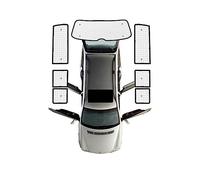 AOOSIR Car Window Shade For Transporter For Caravelle For Multivan For Doubleback For T5 For LWB Car Full Cover Sunshades (Color : Rear sunshades LWB)