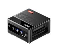 AOOSTAR GEM10 PRO Mini PC AMD R7 6800H Mini Gaming PC with LPDDR5 32GB RAM NO SSD/OS Mini Gaming Computer OCULINK Port, 3*M.2 NVME Slots Dual 2.5G LAN Ports,Display + Fingerprint Recognition