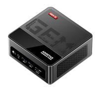 AOOSTAR GEM12 MAX Mini PC, AMD R 9 6900HX(8C/16T,up to 4.9GHz) Mini Desktop Computer with 16GB DDR5 RAM 512G NVMe PCIe4.0 SSD, Mini Gmaing PC,2*M.2 NVME Slots,2 * 2.5G LAN Ports，2* USB4