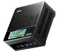 AOOSTAR GEM12 + PRO AMD R7 PRO 8845HS Mini PC, 16GB DDR5 5600Mhz RAM 512GB SSD Mini Gaming PC with OCULINK/ 2*USB4/HDMI2.1/1 xDP 1.4, 2X 2.5G LAN,2*M.2 Slots,DIY Display+Fingerprint Recognition