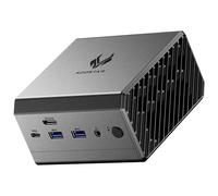 AOOSTAR GT37 ai mini pc Ryzen AI9 HX 370 (up to 5.1GHz 12C/24T) Radeon 890M iGPU with 32GB LPDDR5X 8000MHz 1TB PCIe 4.0 SSD,WiFi7,2x2.5G LAN,Oculink Port 8K 3-screen Desktop gaming computer