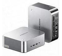 AOOSTAR MACO Mini PC, AMD Ryzen 7 H255 24GB DDR5 RAM 1TB PCIe4.0 SSD Mini Computer(8C/16T, up to 4.9GHz), Radeon 780M Graphics, Mini Desktop Computer with OCuLink/USB4/HDMI2.1/WiFi6/Dual 2.5G LAN