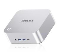 AOOSTAR mini pc MACO H255,Ryzen7 H 255 Barebones mini computer,Up to 256G DDR5 RAM 8TB SSD desktop pc,Fingerprint unlock, Dual USB4.0 + Oculink, 4 screens display, 2.5G RJ45*2,Gaming pc Office