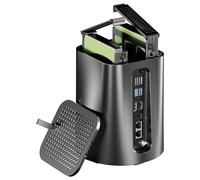 AOOSTAR NAS 2Bay Mini PC Ryzen7 5825u Desktop nas-pc 2-bay SATA HDD Network Attached Storage (R7 NO RAM NO SSD)