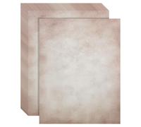 AOOSU 30 Sheets Vintage Letter Papers, A4 Old Looking/Vintage Design Craft Certificate Document Paper, Antique Aged Writing Papers Similar to Parchment Paper for Invites Letters Writing Printing DIY