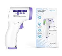 AOOSU Baby Thermometer, Digital Thermometer, Non Contact Infrared Temperature Measurement with Accurate Reading on LCD Screen, Suitable for Infants, Adults and Children
