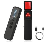 AOOSU Bug Detector, Camera Detector RF Wireless GPS Tracker Finder Detectors Bug Detection Hidden Camera 5 Modes for Hotel Home Office Travel Hidden