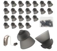 AOOSU Hearing Aid Domes, Hearing Aids Accessories, 26 pcs Hearings Aid Domes for Phonak Vented 4.0 Replacements, Hearings Aid Ear Caps Small Size 10mm