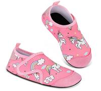 AOOSU Kids Water Shoes, Kids Swim Water Shoes Lightweight Toddlers Baby Aqua Socks, Toddler Non-Slip Quick Dry Wet Swimming Pool Shoes, Children Pool Shoes for Children Boys Girls