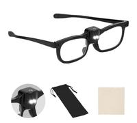 AOOSU Magnifying Glasses with Light, Magnifier Spectacles 150% Magnification Hands Free Lighted Magnifying Glass for Reading, Sewing, Close Work, Jewellers, Arts, Crafts and Hobbies