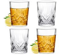 AOOTE 55ml Shot Glasses Set of 4, Cordial Glasses,Tequila Glasse, Shot Glass with Heavy Base, Clear Heavy Base Shots Glass,Clear Shots Glasse Set for Whisky, Tequila, Vodka, Spirits, Liquor