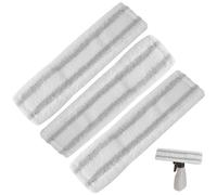AOOTUERL 3 Pack Window Vac Cleaning Pads for Karcher Replacement Microfibre Cleaning Mop Cover Cloths, Window Cleaner Accessories, Compatible with Karcher WV1 WV50 WV75 Plus Premium Accessories
