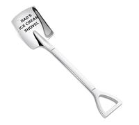 AOOTUERL Papa's Ice Cream Spoon - Engraved Stainless Steel Spoon - Funny Gifts for Dad - for Dad, Grandpa, Papa Ice Cream, Coffee, Desserts Birthdays, Father's Day