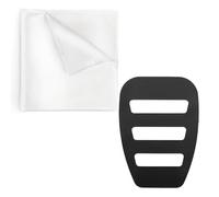 AOOTUERL Pocket Square for Men - Includes Square Holder and Prefolded Silk Scarf for Tuxedos, Suits and Dinner Jackets