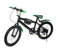 AOOUNGM 20 Inch Mountain Bike, Kids Mountain Bike for Boys and Girls, 7 Speed Kids Bike, Height Adjustable MTB Bicycle, Mountain Bicycles for Children 9-14 Years Old