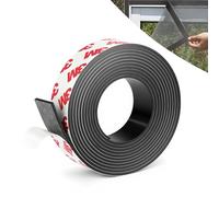 AOOWU 2m Magnetic Tape Self Adhesive, 20mm Magnetic Strips for Window Screen/Door Curtain, Sticky Magnet Tape with Strong Adhesive, Cuttable Magnet Strips for Whiteboards, Fridge Organization, DIY