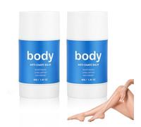 AOOWU Anti Chafe Stick, 2PCS Sweat & Water Proof Balm for Friction, Prevent Sports Chafing and Blisters, Anti Chafe Balm for Active Lifestyles, Long-Lasting Protection, Provides Moisture to the Skin