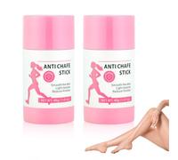 AOOWU Anti Chafe Stick, 2PCS Sweat & Water Proof Balm for Friction, Prevent Sports Chafing and Blisters, Anti Chafe Balm for Active Lifestyles, Long-Lasting Protection, Provides Moisture to the Skin