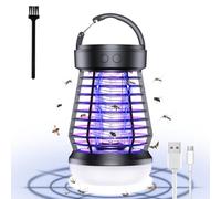 AOOWU Bug Zapper, Mosquito Killer Lamp, Insect Pest Fly Killer, 2 in 1 UV Mosquito Killer, USB Rechargeable Fly Catcher 360° Bug Zapper, Electric Mosquito Zapper for Indoor and Outdoor