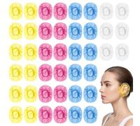 AOOWU Disposable Ear Covers, 200pcs Clear Disposable Waterproof Ear Covers