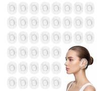AOOWU Disposable Ear Covers, 200pcs Clear Disposable Waterproof Ear Covers
