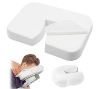 AOOWU Disposable Face Cradle Covers, 100 Count Disposable Massage Face Covers, Disposable Face Rest Covers, Head Cradle Covers/Headrest Cushion Covers/Face Cradle/Massage Cover for Massage Tables
