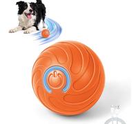 AOOWU Electric Interactive Dog Toy Ball, Automatic Active Rolling Balls with Self Moving Vibrating Rechargeable LED Flash Light, Funny Pet Toys for Small Medium Dogs, Cats, Moving Dog Ball