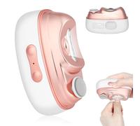 AOOWU Electric Nail Clipper, 4 in 1 Automatic Nail Trimmer with Nail File/Polishing/Gel Nail Light - USB Rechargeable, Safety Nail Trimmer for Baby/Kids/Adults/Seniors Thick Nails, HomeTravel