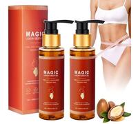 AOOWU Firming Body Oil, 2 Pcs Magic Compact Body Oil, Skin Tightening Oil for Women, After Shower Body Essence For Women, Plumping Moisturizing Body Firming Essence, Smooth, Radiant Full Skin, 100ML