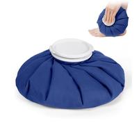AOOWU Ice Bag for Injuries, Ice Pack for Reusable, Ice Bag Hot Water Bag for Hot & Cold Therapy and Pain Relief with Cover, First Aid Therapy Pack Relief Sport Injuries, No-Leak Breathable Ice Bag 9"