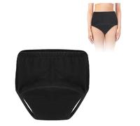 AOOWU Incontinence Pants for Women, 300ml Cotton Washable Incontinence Briefs with Absorbent Pads, Leakproof Heavy Flow Period Panties Postpartum Underwear, Incontinence Protection Knickers