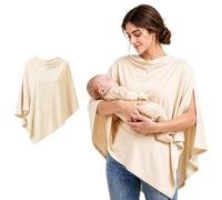 AOOWU Muslin Nursing Cover for Baby Breastfeeding, Breastfeeding Cover