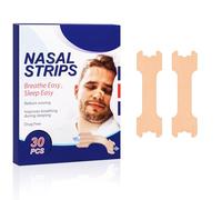 AOOWU Nasal Strips, 30 PCS Nose Strips Snoring Aids for Men, Nose Strips to Stop Snoring and Relieve Nasal Congestion, Anti snoring Devices, Anti Snore Nasal Strips, Stop Snoring Aids for Men & Women
