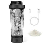 AOOWU Protein Shaker Bottle, 700ML USB C Rechargeable Electric Protein Shake Bottle, Made with Tritan, BPA Free, Leakproof Shaker Bottle Mixer, Portable Mixer Cup, Protein & Supplement Shaker Bottle