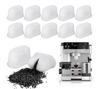 AOOWU Water Filter Inserts for Ninja Luxe Cafe Accessories, 12 Pack Charcoal Coffee Machines Water Filter, Activated Carbon Coffee Filter for Ninja Luxe ES601UK, ES701UK, ES501UK, ES651UK, ES655COUK