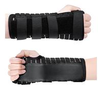 AOOWU Wrist Support Splint Brace, Adjustable Carpal Tunnel Wrist Support Brace with Metal Splint, Breathable Wrist Support per Relieves Pain from Carpal Tunnel, Sprains, and Tendonitis (M, Right)