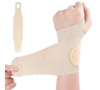 AOOWU Wrist Supports, Wrist Compression Strap and Support Wrist Brace Sport Unisex, Wrist Brace UltraThin & Adjustable for Fitness, Weightlifting, Tendoniti, Carpal Tunnel Arthritis, Wrist Pain Relief