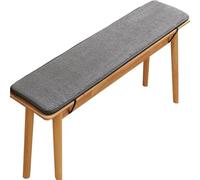 AOPEZIA Bench Cushion for Outdoor Indoor Furniture, Non-Slip Seat Pad Mat Cover Replacement for Banquette Pew Patio Porch Swing Loveseat Dining Kitchen Picnic Table Chair(Dark gray,40 * 120cm)