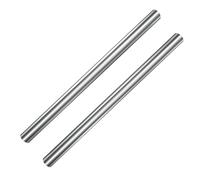 Aopin 2Pcs Aluminum Round Bar 6061 T651 Solid Aluminum Round Bar, Length 12 Inch (305mm), Dia 0.39 Inch (10mm), Round Aluminum Bar for Industrial and DIY Crafts
