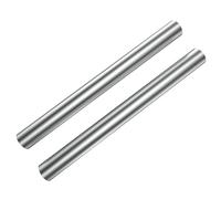 Aopin 2Pcs Aluminum Round Bar 6061 T651 Solid Aluminum Round Bar, Length 12 Inch (305mm), Dia 0.59 Inch (15mm), Round Aluminum Bar for Industrial and DIY Crafts