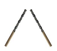 Aopin 2pcs HSS 5/16" Inch (8mm) Metric Gold Cobalt Titanium High Speed Steel Twist Drill Bit,Suitable for Cast Iron,Stainless Steel,Copper, Wood,Plastic,Other Material products