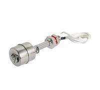 Aopin Water Level Sensor Switch Stainless Steel,Liquid Level Sensor Float Switch, Plastic Ball Float Controller For Water Pump Fish Tank Cistern Sump Filter Aquarium Swim Pool Garden Pond Liquid 1 Pcs