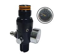 Aopkeo HPA Regulator Valve for Paintball Airsoft PCP Compressed Air CO2 Nitrogen Cylinder Tank Bottle 4500psi Input, Output 800psi 1800psi 2200psi (Ouput 800psi M18*1.5)
