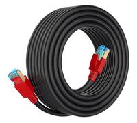 AOPOCKAN TECH Cat 8 Ethernet Cable 150 ft,Heavy Duty High Speed Network Internet Cable, RJ45 Connector,26AWG 40Gbps 2000Mhz Patch Cord,S/FTP Indoor & Outdoor LAN Cable-Waterproof