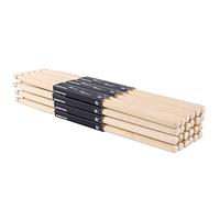 Aopoy 12 Pairs Drum sticks 7A, Classic Maple Wood Drumsticks, Wood Tip Drumstick, for Adults Kids and Beginners
