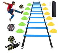 AOPUETRX Soccer Agility Training Equipment Set - Speed Training Equipment for Soccer Football Basketball