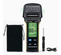 AOPUTTRIVER Wood Moisture Meter Damp Meter with LED Status Indicators, 4 Material Modes (Wall/Masonry/Hardwood/Softwood), Data Storage - Professional Moisture Meter for Building Materials