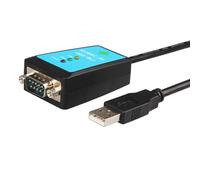 AoQhir USB to RS232 Serial Cable 1.8M FTDI Chipset DB9 COM Port Converter Adapter, Industrial-Grade USB to Serial Converter with Surge & ESD Protection, Compatible with Windows/Linux/Mac OS